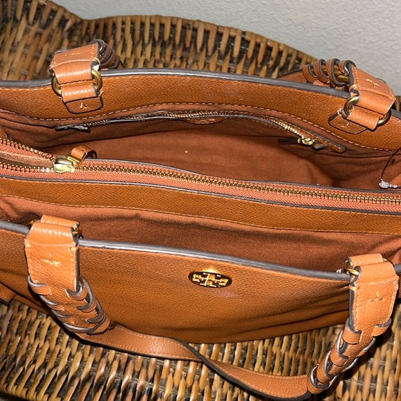 Tory Burch Brown Leather Tote Bag - Picture 9 of 10
